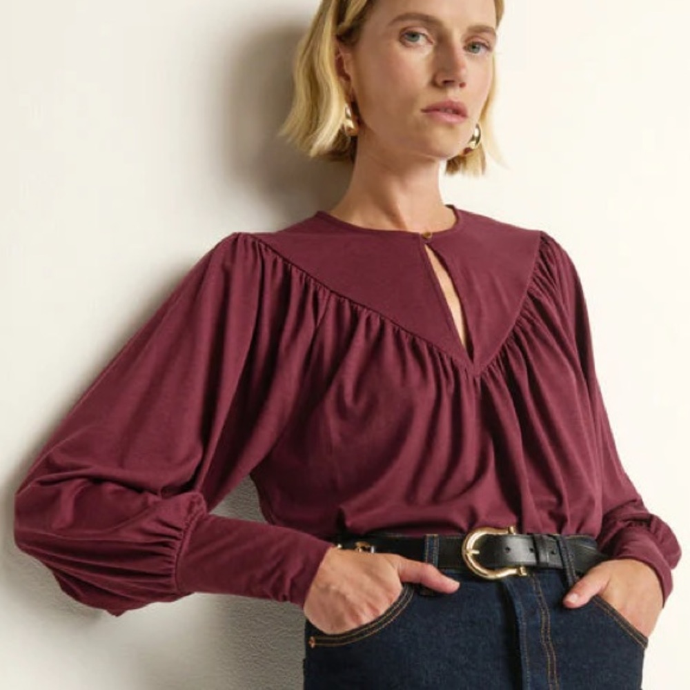 NATION LTD - JEANNIE KEYHOLE TOP